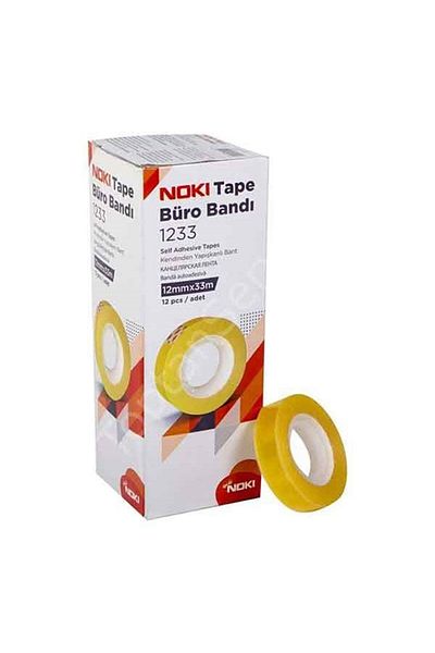 Partioutlet Nokı Tape Office Tape 12mm X 33m 12 Pieces