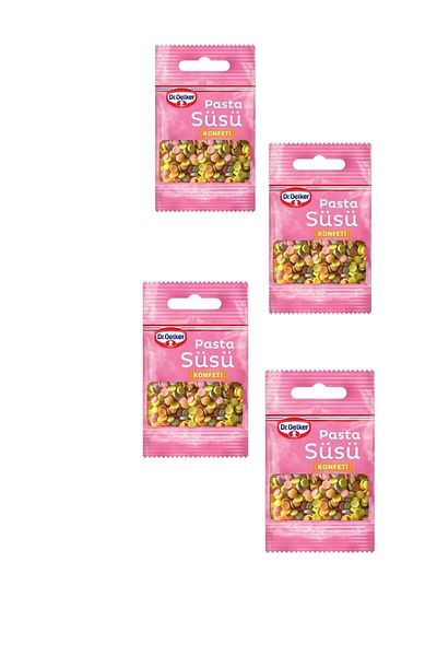 Dr. Oetker Dr Oetker 4X10G Confetti Ornament