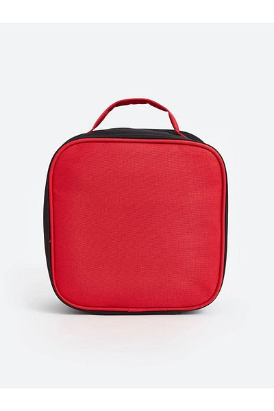 LC Waikiki Lcw Accessories Boys' Lunchbox with Spiderman Printed in Vibrant Red