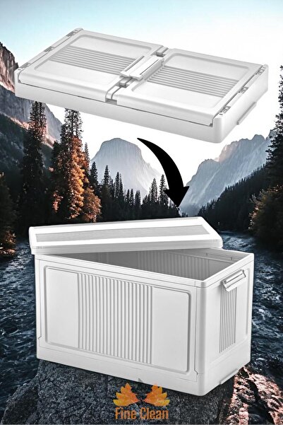 Fine Clean ( 1 Adet ) Çok Amaçlı Portatif Istiflenebilir , Organizer Sandık ,...