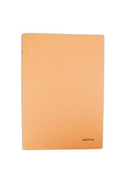 Mopak 40 Sheets Pastel Striped A4 Plastic Cover Notebook