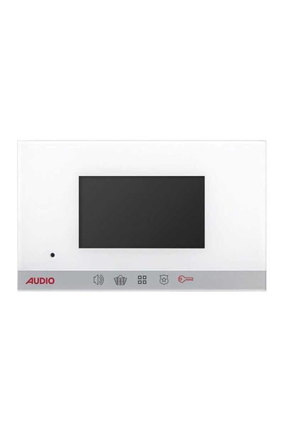 AUDİO Audio 001198B 4.3 inç Beyaz Bus Plus Görüntülü Diafon
