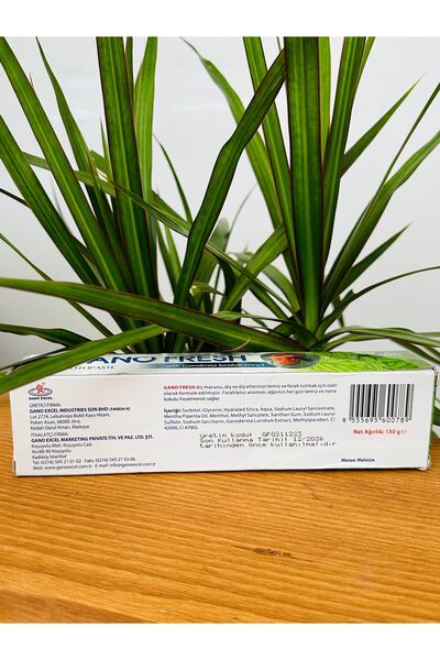 GanoExcel Gano Fresh Diş Macunu 4 x 150 G