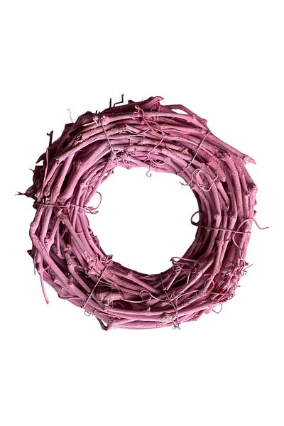 ART PINE Door Decoration Natural Rawberry Wreat 30cm