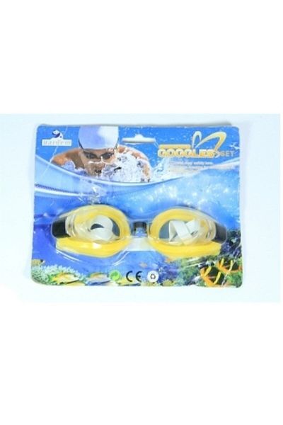 Vardem Sea and Pool Color Card Swimmer - Goggles with Ear and Spigot Detail