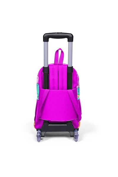 Yaygan Coral High Kids - Pink Ice Cream Pattern and Squeegee Bag Set