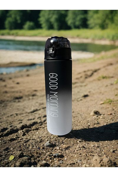 Espas Home Good Morning Printed 500ml Matte - Motivational Water Bottle