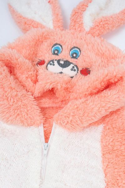 Bebelop Unisex Kids Plush Sleeping Bag with Rabbit Ears - Zippered