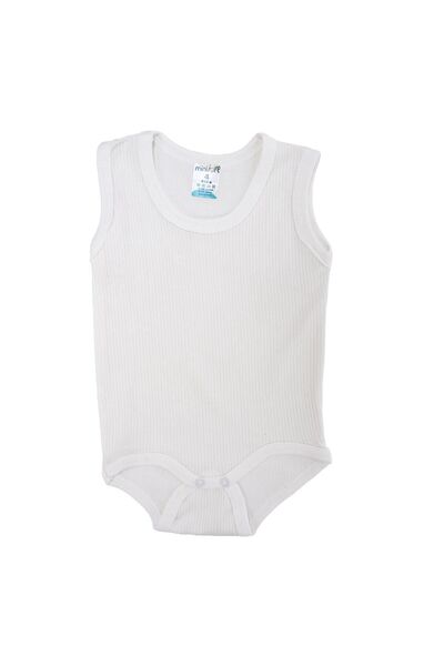 Bebelop Unisex Baby Report Sleeveless Snap-On Bodysuit Badi