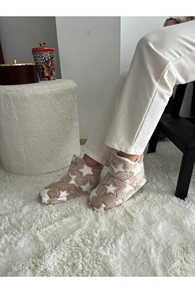 Behtah Kundura Starry Γυναικείες Παντόφλες Home Boots Home Παπούτσια Χοντρή ελαφριά σόλα