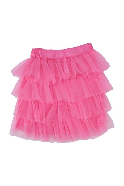 Bebelop Kız Çocuk 23 Nisan Katlı Tütü Parti Tüllü Etek