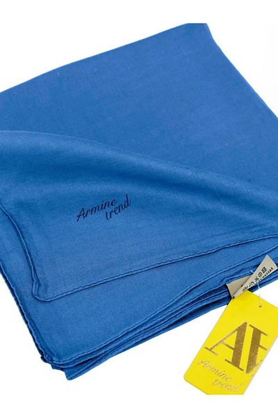 Armine Trend Natural Modal Scarf - BFSATNE-554 - Saks Blue