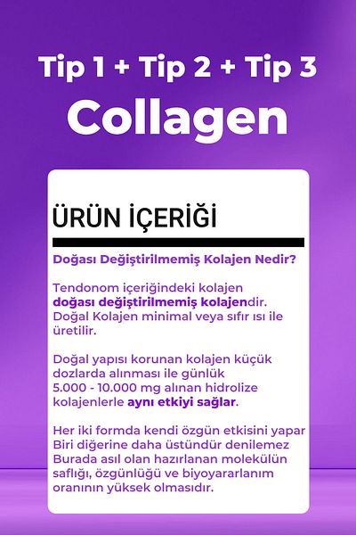 Tendonom Plus Hyaluronic Collagen Acid - 60 Capsules x 4 Pieces
