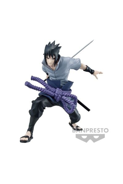 Banpresto Vibration Stars Naruto Shippuden - Uchiha Sasuke III Statue 13cm