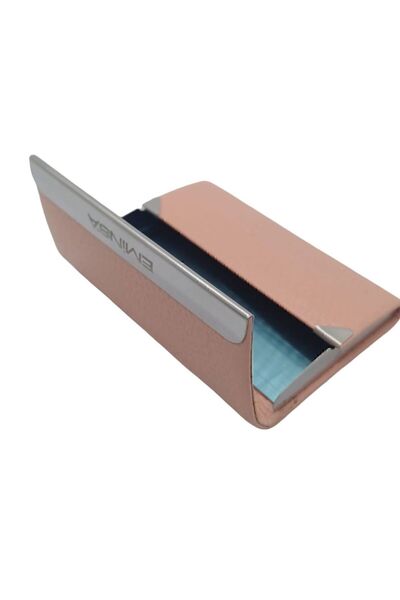 Eminsa Genuine Leather Women's Card Holder with Magnet Cover