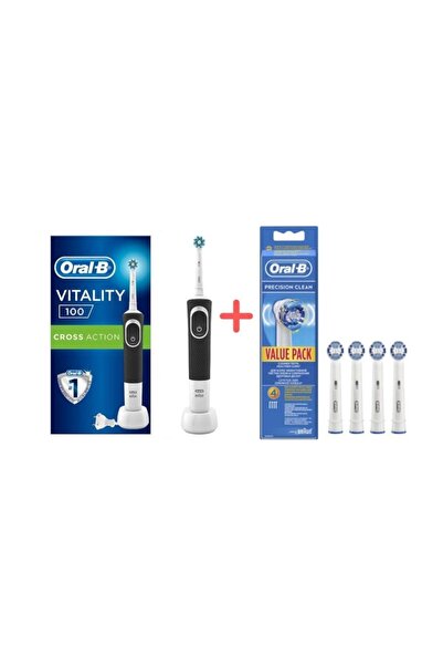 Vitality D100 Şarjlı Diş Fırçası Siyah