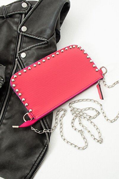 İAMBTŞY Geantă crossbody pentru fetiță, cu lanț cu margele, pentru femei