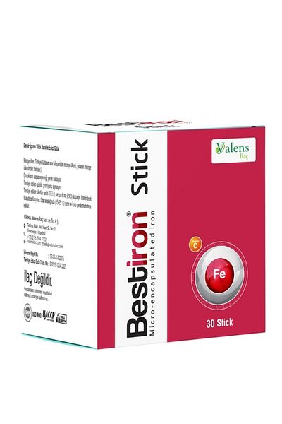 Valens Bestiron Iron Supplement Food 30 Stick Sachet