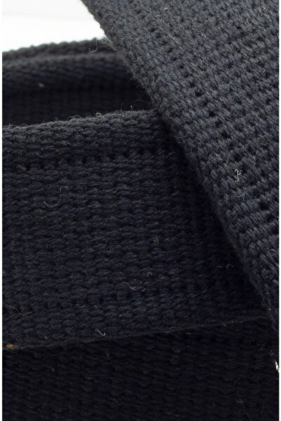 Deribond Sports Men's Belt Black 4 cm for Jeans and Canvas