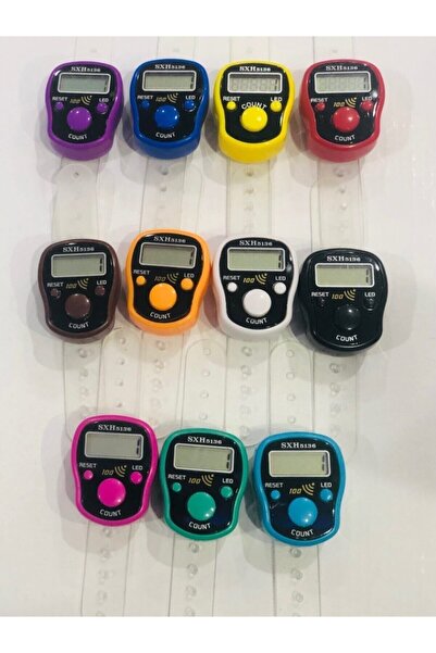 Zikir Tesbih Sesli Işıklı Zikirmatik Her 100 De Alarm Dijital Yüzük