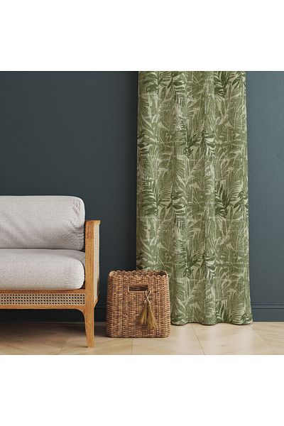 MUN HOME Digital printed backdrop curtain single wing 140 x 260 cm Edge Folded Stitched