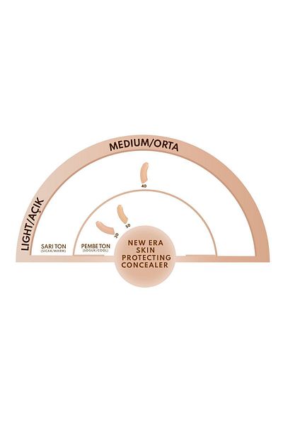 NOTE New Era Skin Protecting Concealer under Eye Concealer with Moist Finish - 30 Natural Ivory