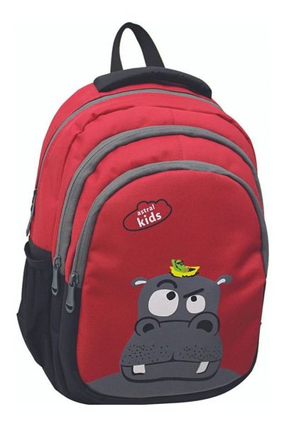 Yıldız Çanta Astral Animals Primary School Bag - Suitable for Pressure and Hippo