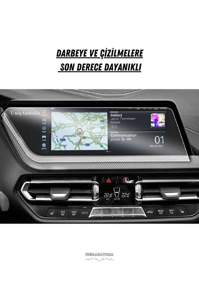 UniqAnatolia Bmw 2 Series 2020-2023 - Nano Screen Protector Compatible with Multimedia and Navigation