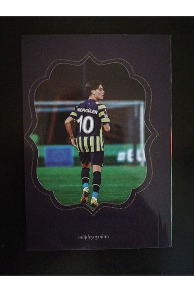 Bluoksweet 13,5X9,5 cm Straight Line School Sports Movie - Ronaldo Football Player Small Notepad 32 Sheets
