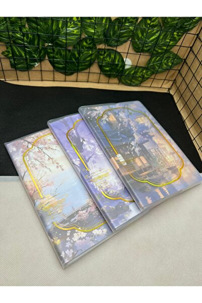 Meyra Accessories şık tasarımlı şeffaf mat kılıflı lüx defterler rengarenk okul öncesi öğrenci hediyesi 1adet