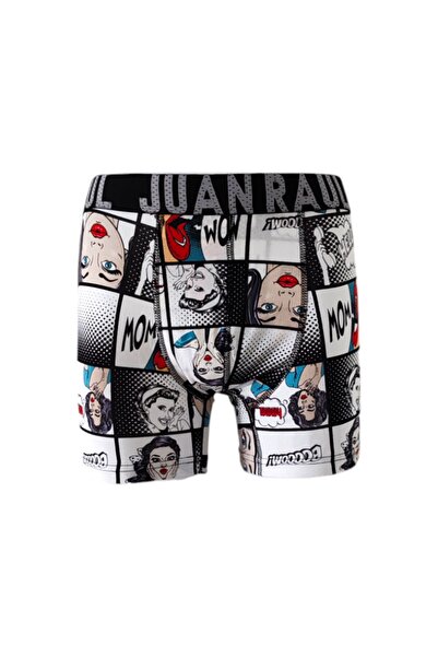 Juan Raul Ανδρικά εσώρουχα μπόξερ παπιγιόν Comfort Flex Μαλακό και αναπνεύσιμο βαμβακερό εσώρουχο μπόξερ