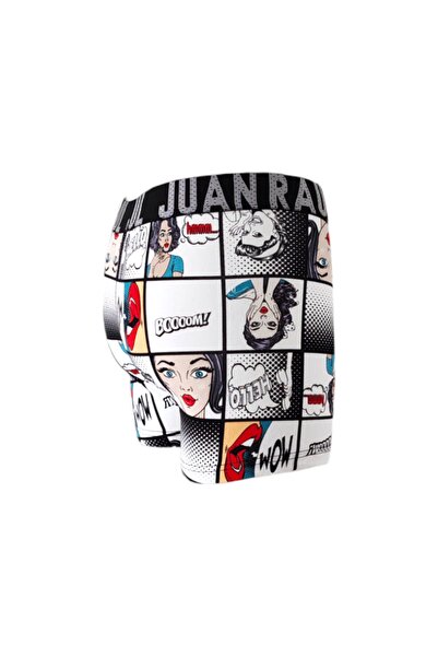 Juan Raul Ανδρικά εσώρουχα μπόξερ παπιγιόν Comfort Flex Μαλακό και αναπνεύσιμο βαμβακερό εσώρουχο μπόξερ