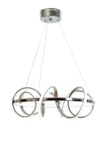 Avize Kuzey Krom Kaplamalı Tasarruflu 3 Renk Led Rengi Oturma Odası - Salon -...