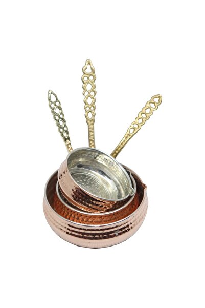 ANTEPSEPETİ Copper Hammered Sauce Bowl Set of 3
