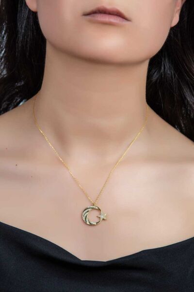 Genel Markalar Ay Yıldızlı Kolye