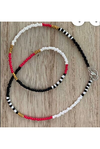 DMA AKSESUAR حزام/سلسلة النظارات من الخرز الرملي