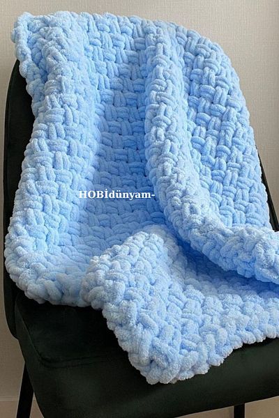 Alize Handmade Baby Blanket 90×90cm