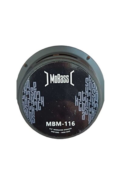 MOBASS Mbm-116 16 Cm Midrange Çift Değer 200 Wat 100 Rms