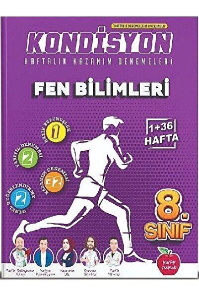 Newton Yayınları YENİ ------8.SINIF KONDİSYON + FEN BİLİMLERİ DENEMESİ 37 HAFTA