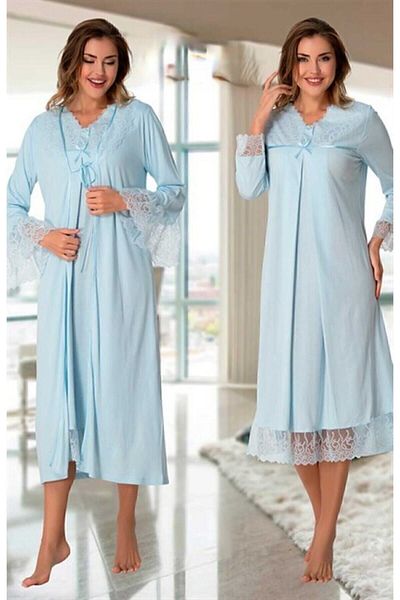 Effort Pijama Camasa de noapte Freya Effort Maternitate Maneci Dantela Detaliata