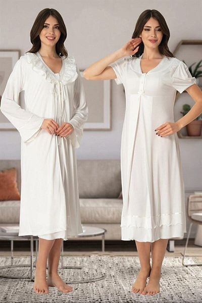 Effort Pijama Freya Effort Maternity Maternity Dressing Gown Nightgown Set