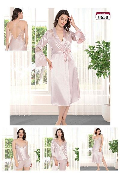 Mod Collection 7ZTA7GRP7.4.025 Set de zestre din satin pentru femei 7ZTA7GRP7.4.025