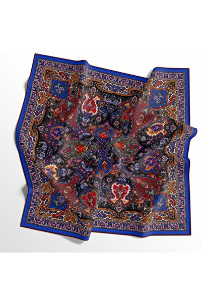 İpekal وشاح رقيق من الفوال الحريري مقاس 90x90 - 03577