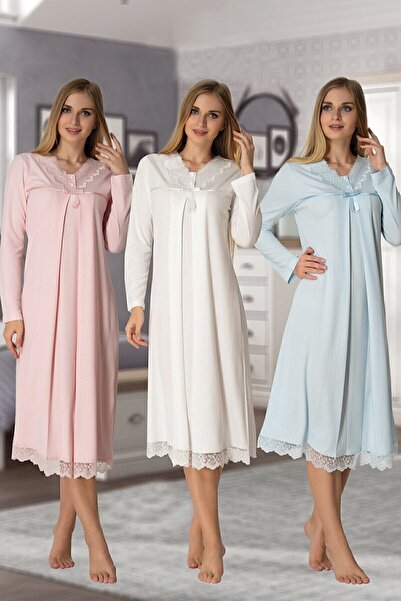 Effortt Δαντελένιο νυχτικό εγκυμοσύνης Effort 4033