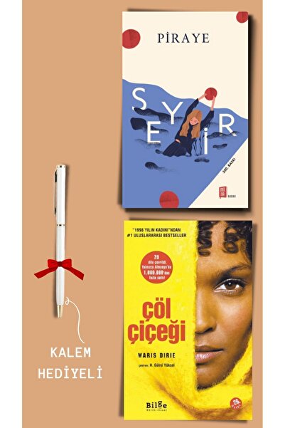 Mona Kitap Seyir Piraye Seti 6 (2 Kitap) Seyir, Çöl Çiçeği, Mona Kitap, Bilge...
