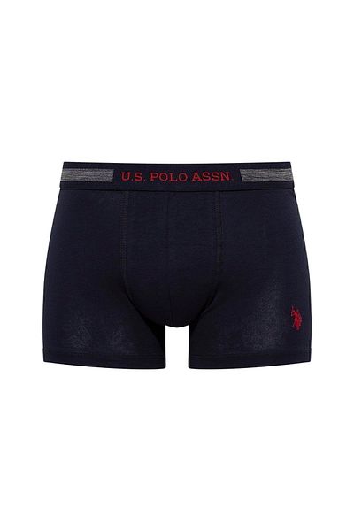 U.S. Polo Assn. Η.Π.Α. Polo Assn. - Ανδρικό Navy Blue - Λευκό - Grey Melange Boxer 3 τεμαχίων Z.E9.TA.0G.0.R.O0UP.4.XKM. 08042024