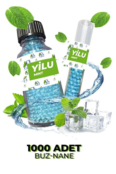 YİLU Mentol Topu 1000 Adet Ice Mint Aplicatör Hediye.