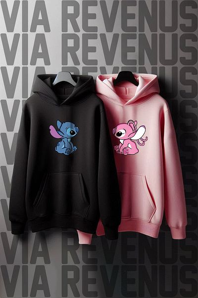 Vordevia Φούτερ με στάμπα Oversize Lover Combination