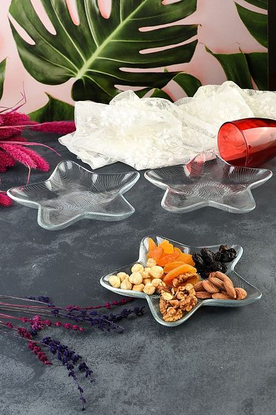 AVMSTORE Special Design Starfish 6 Pieces Cookie Presentation