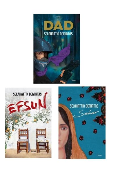 Dipnot Yayınları Selahattin Demirtaş Kitap Seti Dad - Efsun - Seher